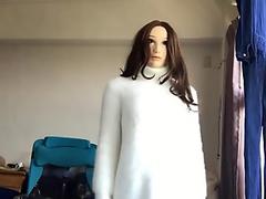 24Hrs challenge in rubber doll (kigurumi)