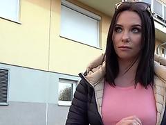 Public Agent Alysa Gaps Russian Pussy Takes a Pounding