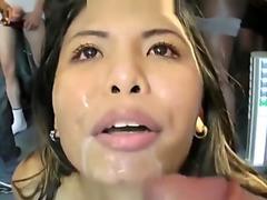Asian Bukkake