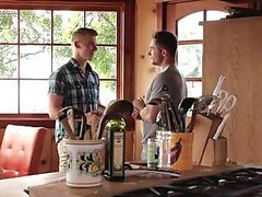 After ass kissing in the room gay guy Markie More is ready for anal sex