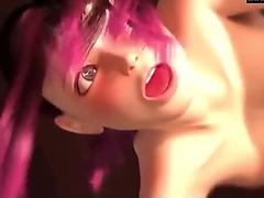 Crazy Hentai fantasy with a 18 years old Japanese teen.
