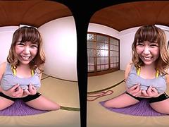 Apartment Days! Sari Yoshizawa, Act 2; Big Tits Non-Nude JAV Idol
