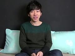Japanese teen toying dick