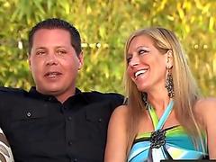Swinging party on american reality television. Real couples swing