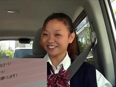Japanese teen sucking and riding