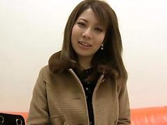 Japanese Rina Wakui fucked missionary style