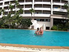Thai Slut Polly Sucks And Gets Pussy Fucked Bareback