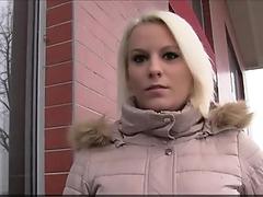 Public Agent Hot blonde Lucy Shine takes cash for sex